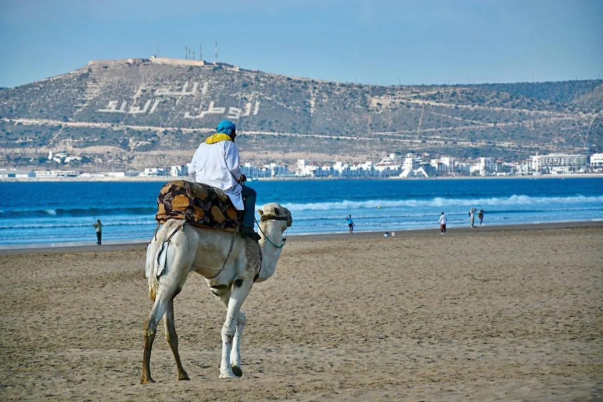 New Apartment, Swimming Pool, Beautiful View, 5 Min To The Beach By Car Agadir Appartamento