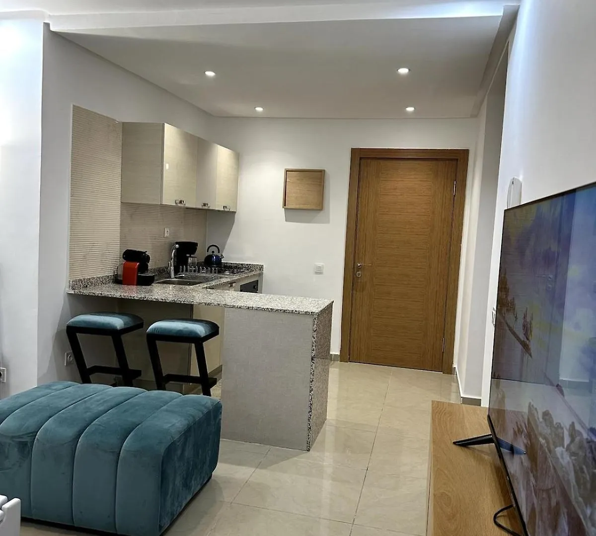 New Apartment, Swimming Pool, Beautiful View, 5 Min To The Beach By Car Agadir Appartamento