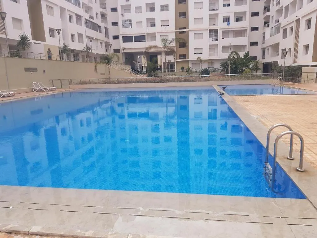 New Apartment, Swimming Pool, Beautiful View, 5 Min To The Beach By Car Agadir